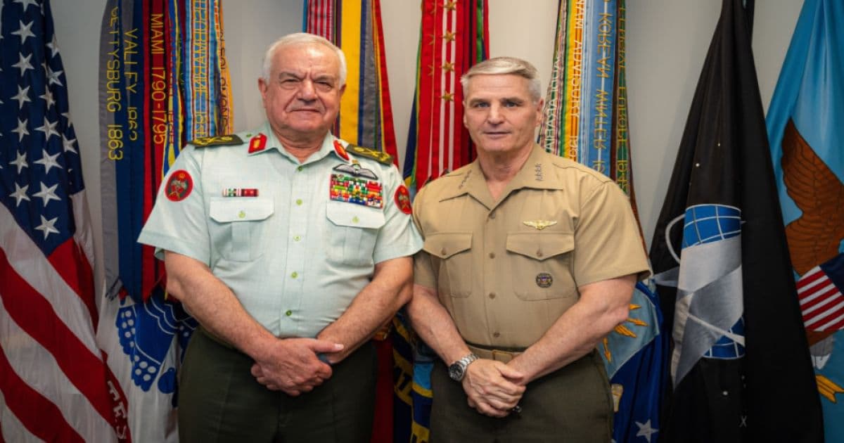 Al-Hunaiti Meets U.S. Military Official