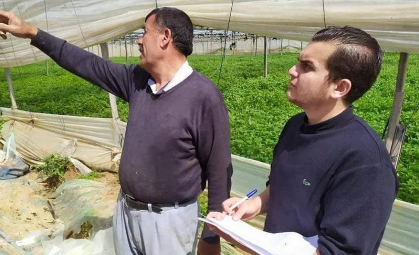 نقص المستلزمات يحد من زراعة خانيونس