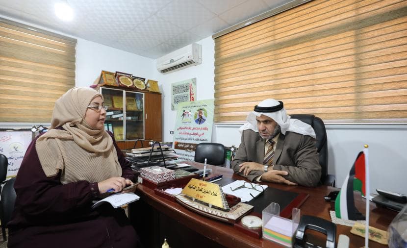العكلوك يدعو للتنافس لخدمة الوطن وغزة