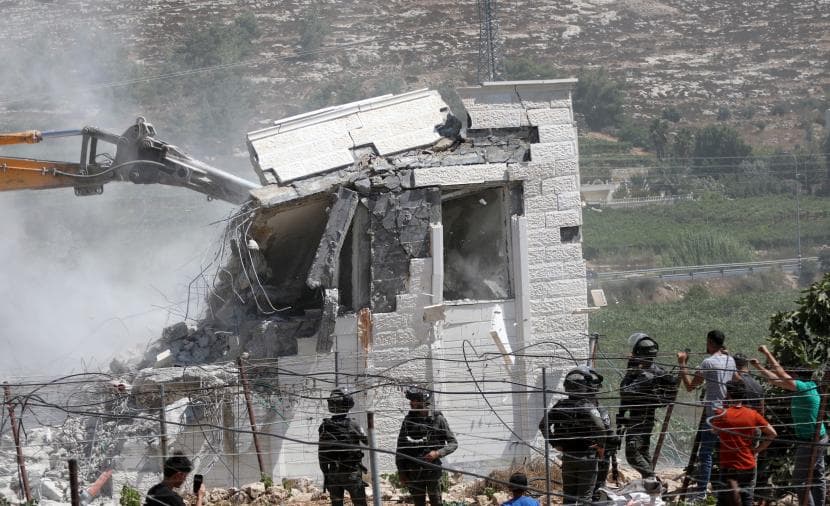 Occupation demolishes homes and businesses in West Bank