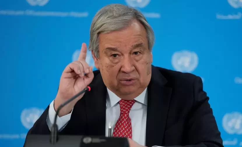 Guterres urges end to Gaza suffering