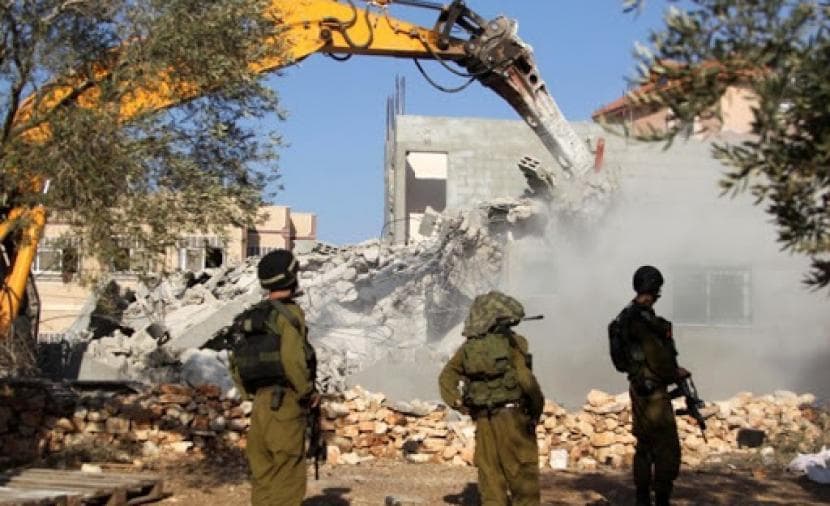 Occupation demolishes Bethlehem homes