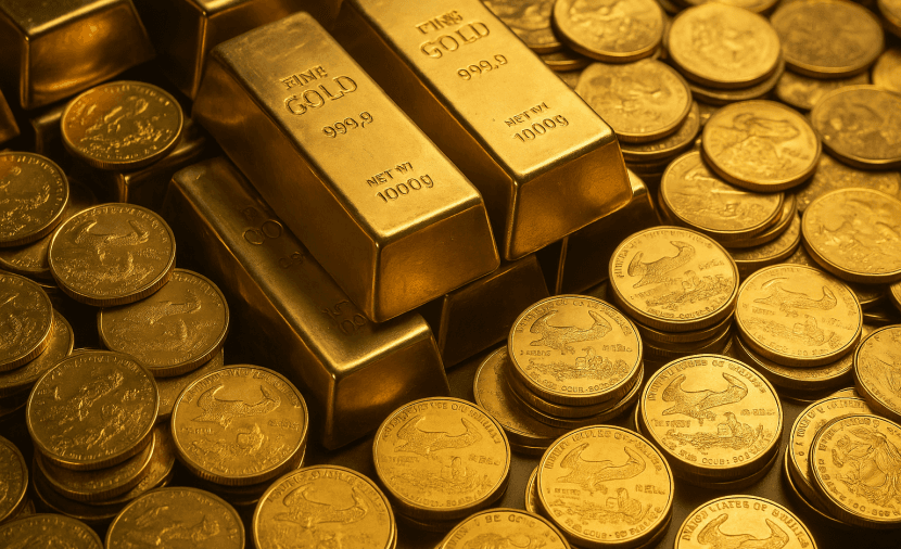 الذهب يزين بانخفاض الدولار وخسارة أسبوعية