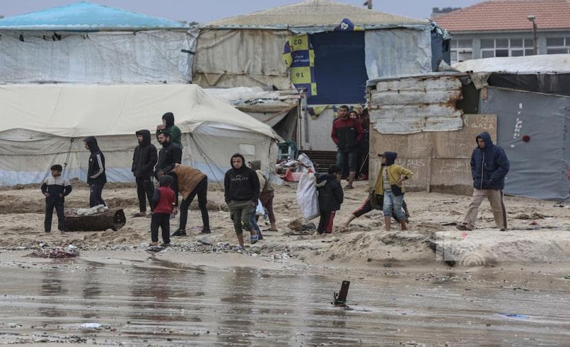 Gaza Faces Severe Winter and Tents