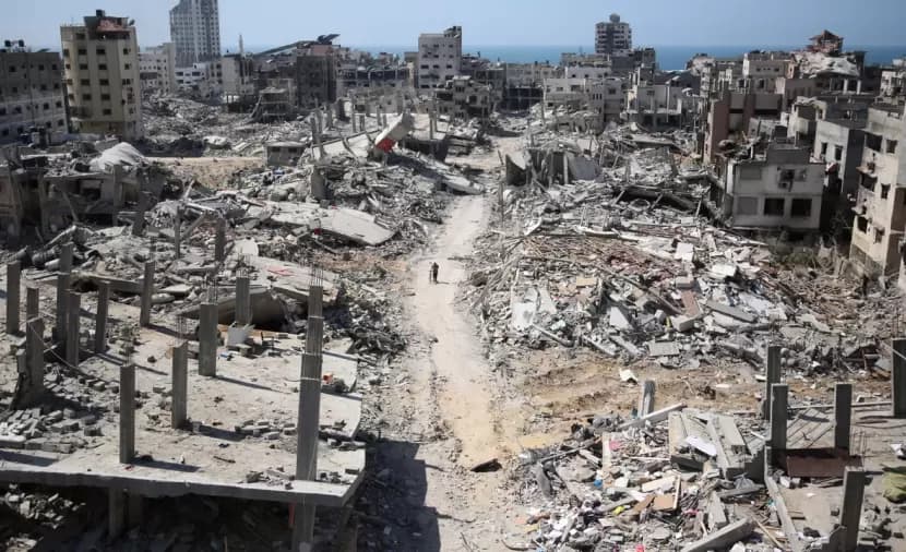 Study: Gaza's destruction aims to foster a lethal setting