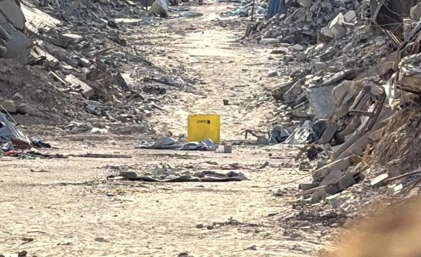 الجيش يستخدم مليشيات شرق غزة لنقل المكعبات