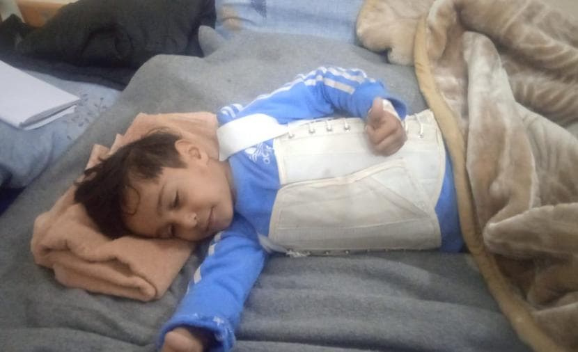 Faisal awaits outside Gaza for treatment amid personal suffering