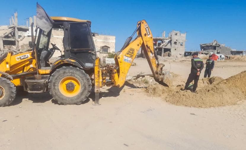 Khan Younis Water Line Suspended for Emergency Maintenance