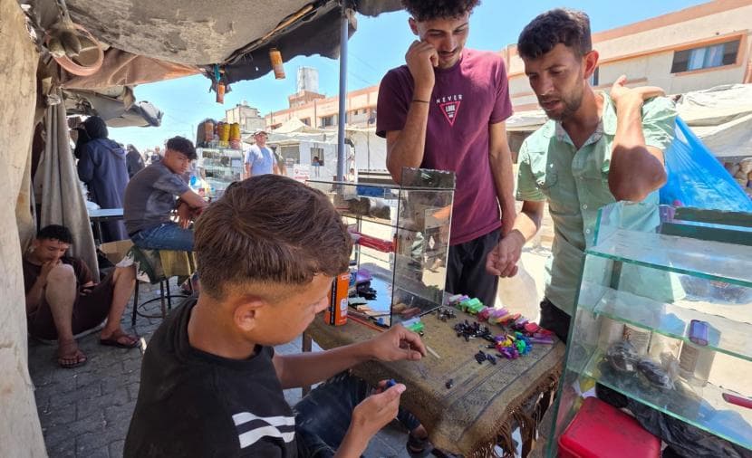 Gaza Emerges New Profession Amid Crisis