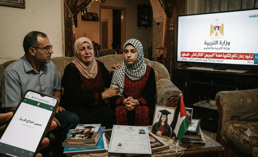 نتائج الثانوية العامة فلسطين 2026