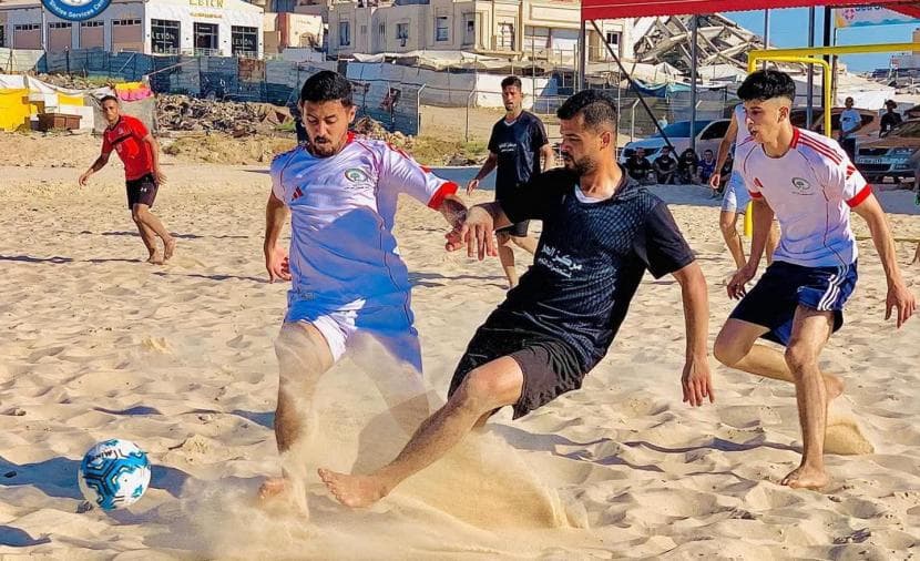 Gaza Beach Soccer Starts Today