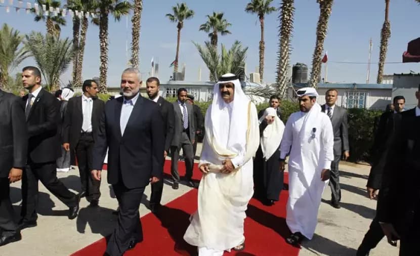 حماس تقدم التعازي لقطر بوفاة الأمير الوالد