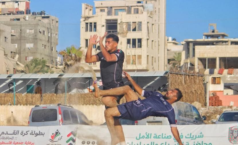 Friendship and growth reach beach soccer final