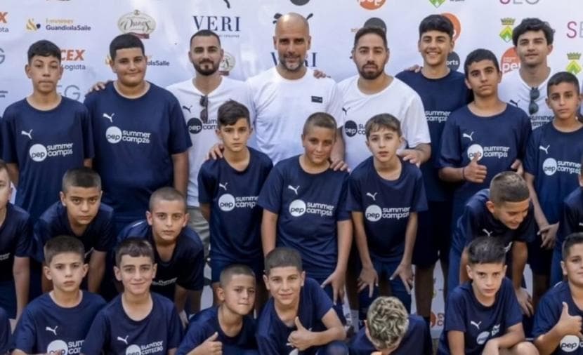 Guardiola Supports Palestinian Children