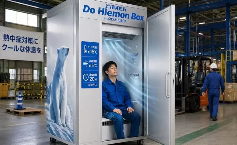 Japan develops human-linked cooling device