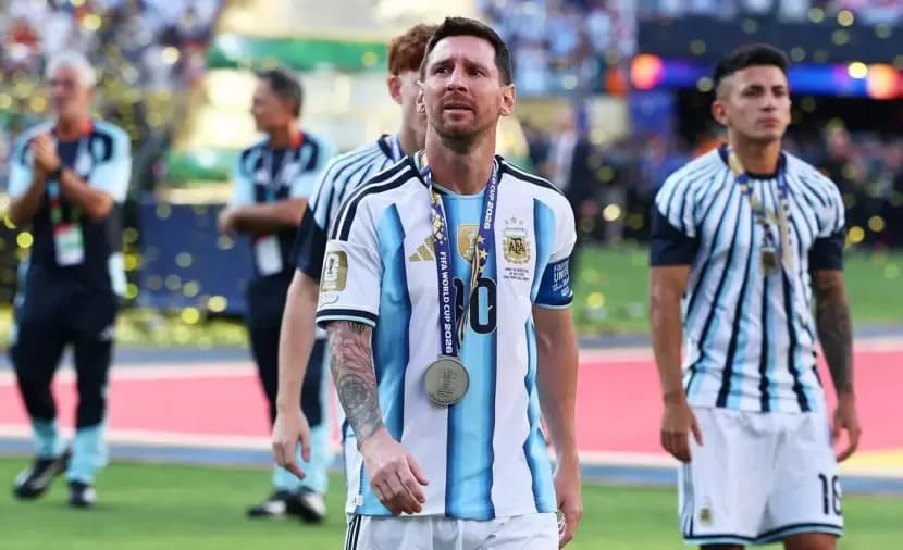 Messi Emotional After World Cup Exit