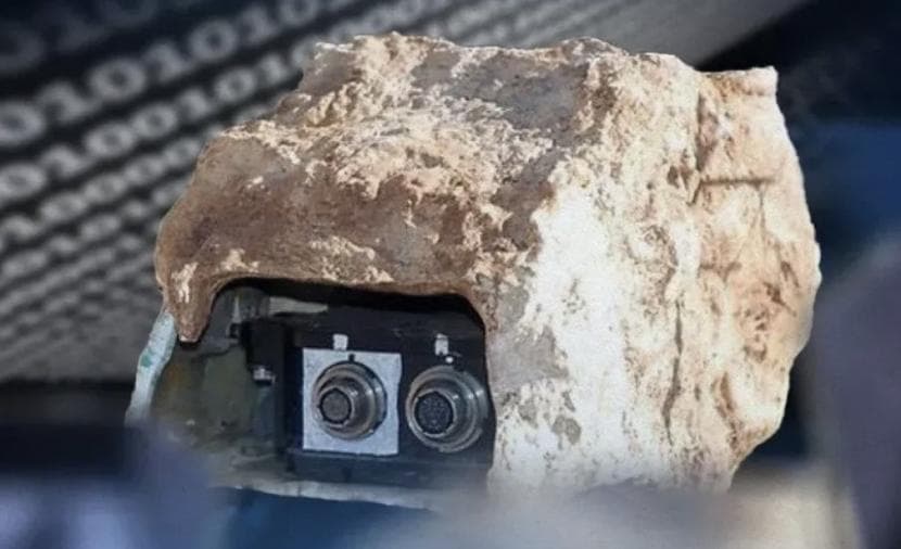 Gaza: Camouflage spy device uncovered near shelter