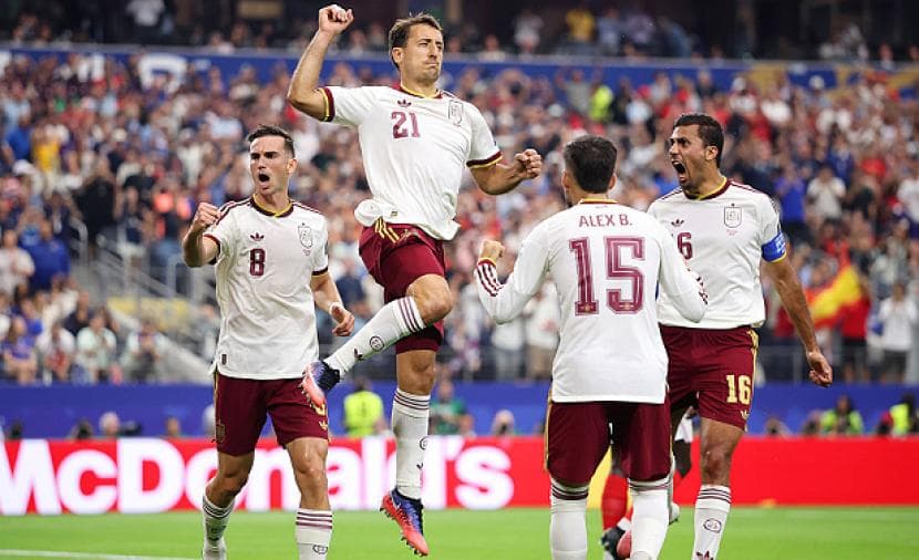 Spain beats France 2-0 to reach the final after semi-final victory