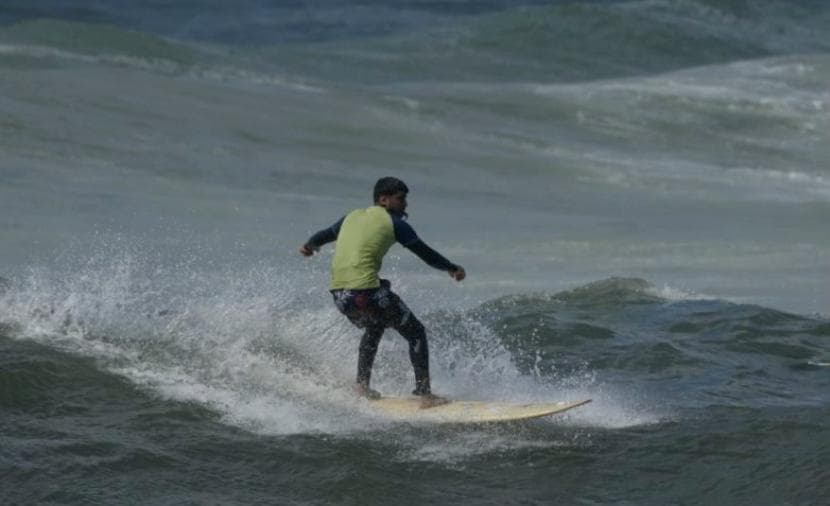 Abu Jiyab Seeks Global Fame atop Waves