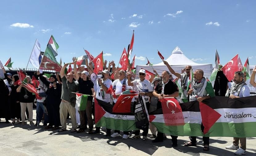 Palestine Caravan reaches Istanbul
