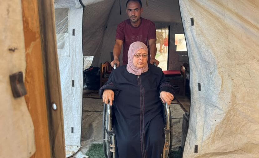 Displaced Person Faces Rare Illness Amidst Travel Waiting