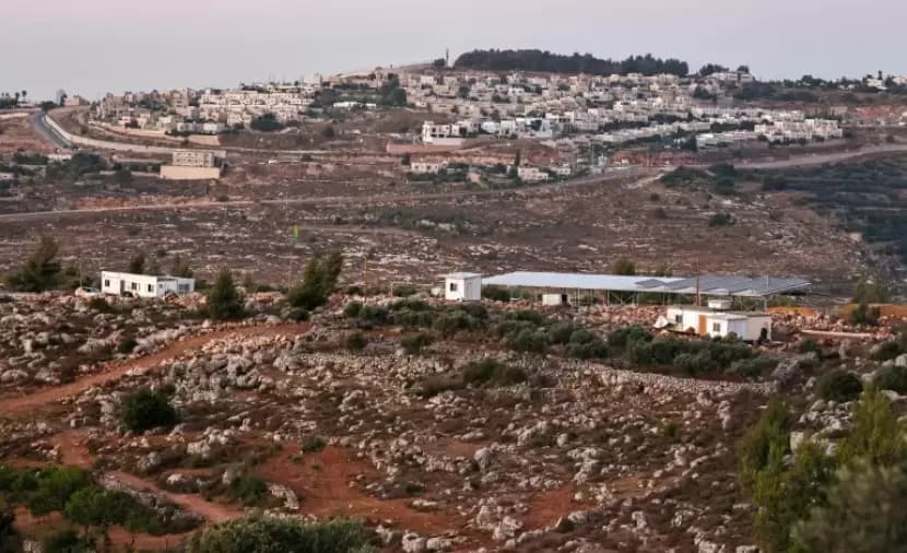 Settlers set up two West Bank outposts