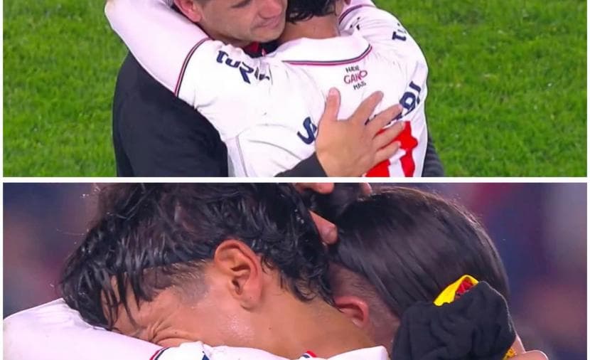 Son faces father in heartfelt match