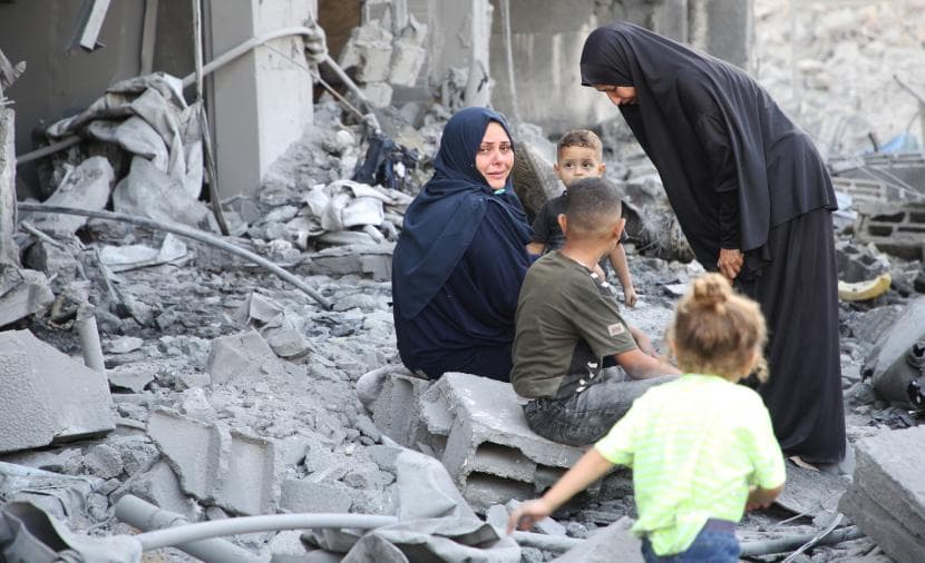Five dead and injured in Gaza shelling