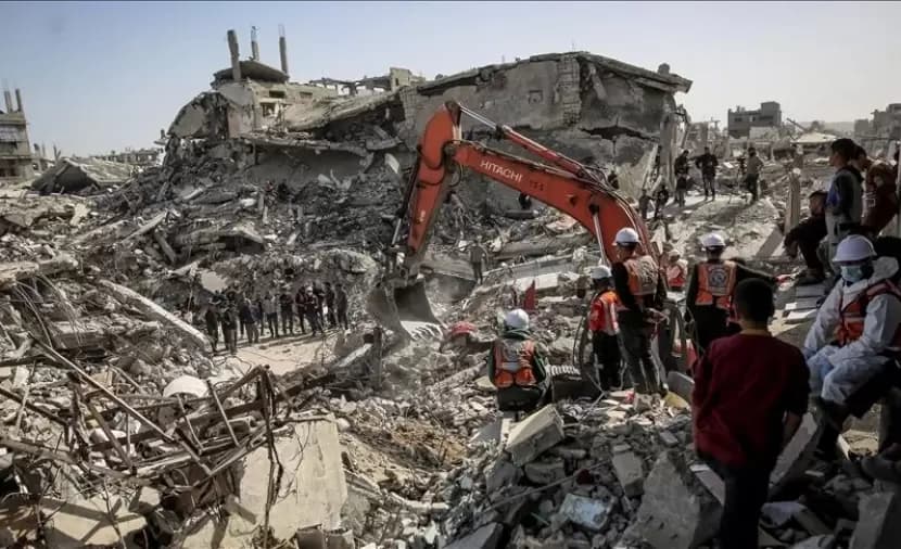 Civil Defense recovers remains of 12 Gaza martyrs