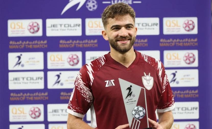 Aboutrika's son begins with goal and best player award