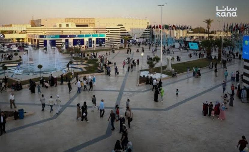 معرض دمشق الدولي يستقبل وفودا من 60 دولة