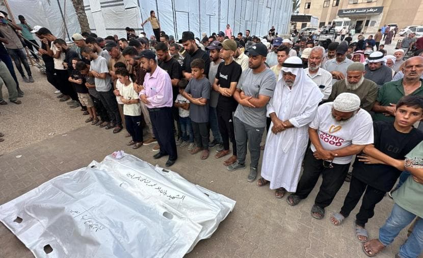إصابات شهداء جراء القصف الإسرائيلي بغزة