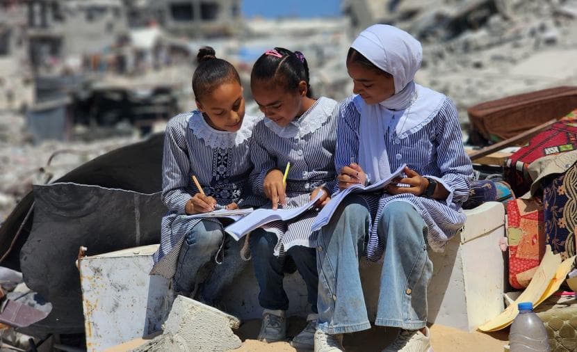 Gaza families face heavy education costs