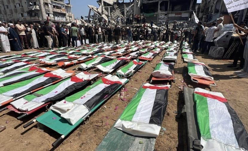 Gaza pays tribute to 112 martyrs from Abu Sharia and Hassanein