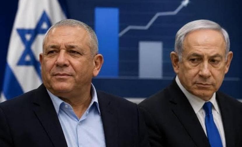 Poll: Gantz Ahead of Netanyahu and Bennett