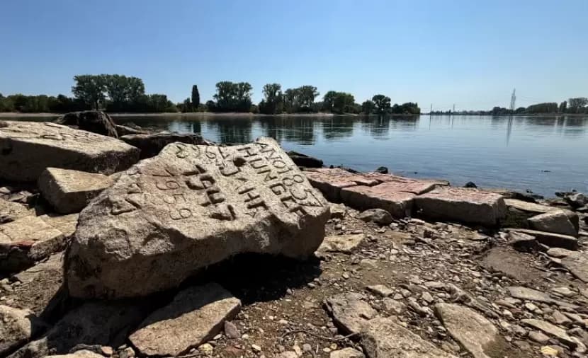 Drought Risks Transport and Prices as Famine Stones Emerge in German Rivers
