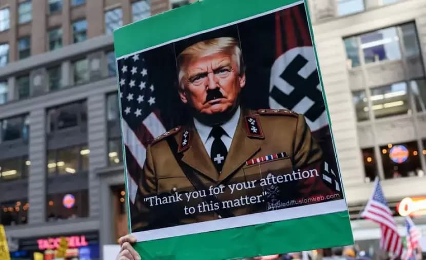 US Education Dept removes Trump Hitler clip