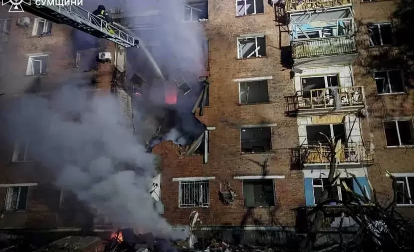 Russia fires missiles at Kyiv and drones at Moscow