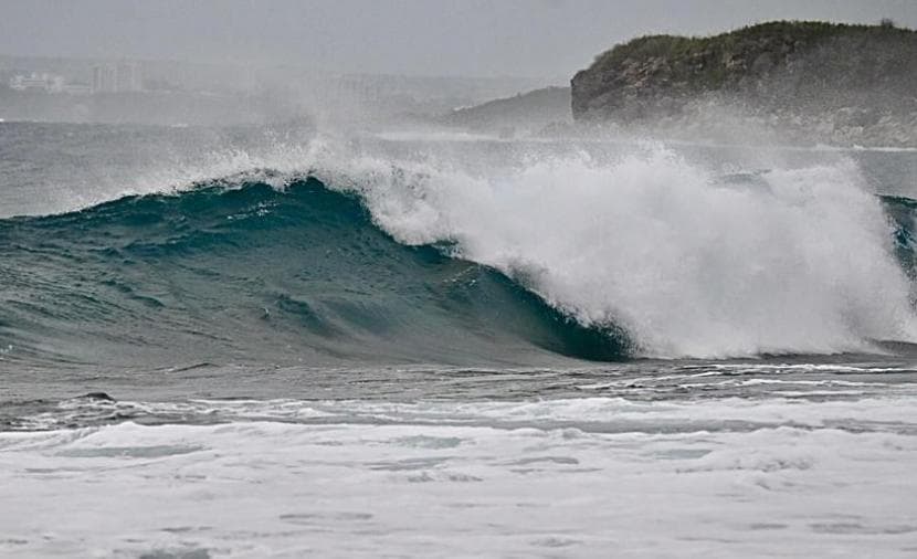 Typhoon Dolphin strikes Okinawa en route to China