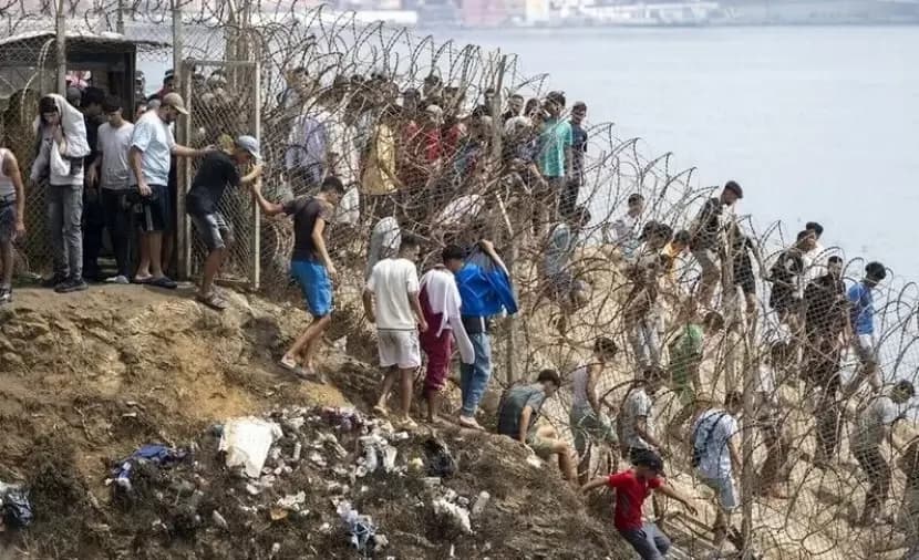 عودة 69,500 مهاجر من سبتة إلى المغرب
