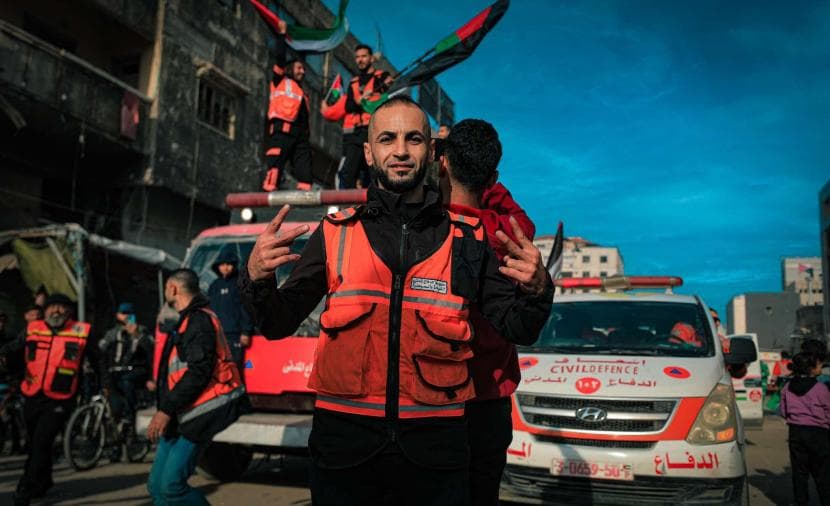 Mustafa Hamdan: Rescuer Amidst Rubble
