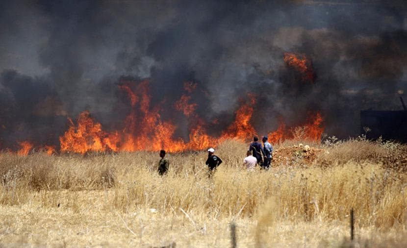 Settlers Cause 89% of West Bank Fires