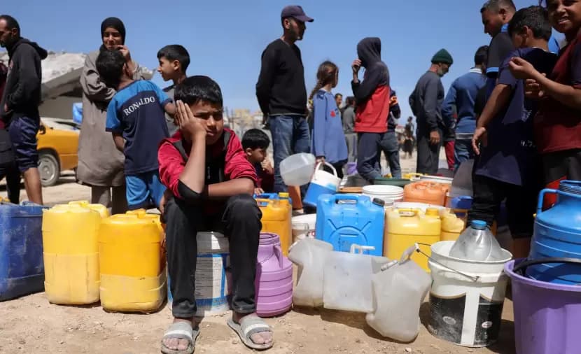 أزمة مياه حادة في شمال غزة