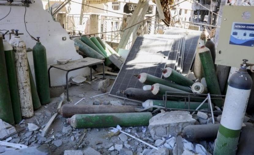 Human Rights Warns of Gaza Oxygen Collapse