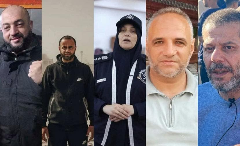 الداخلية تعلن عن مقتل شهداء مجزرة الشرطة بغزة