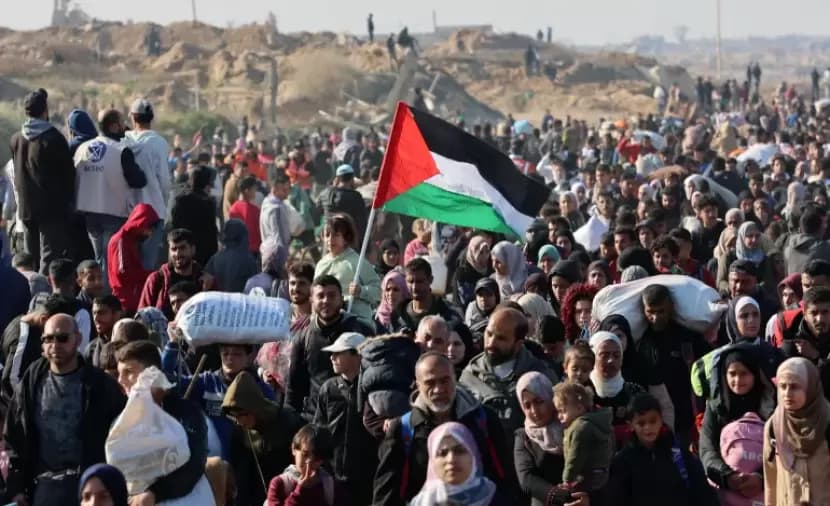 غزة ترفض مخططات التهجير