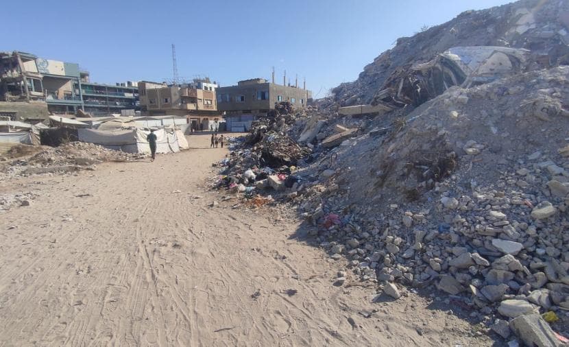 حياة النازحين في غزة تحت الحصار