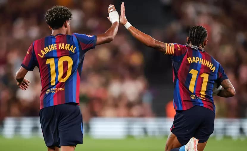 Raphinha and Yamal boost Barcelona victory