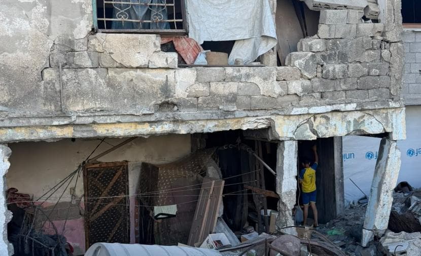 عائلة زينو تواجه مخاطر السقوط خلال الشتاء