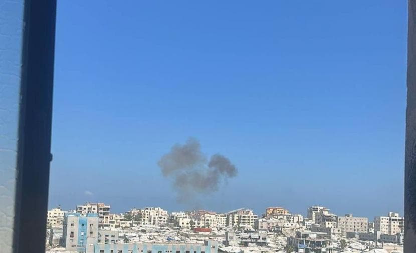 إصابات وشهداء في غارات إسرائيلية بغرب مدينة غزة